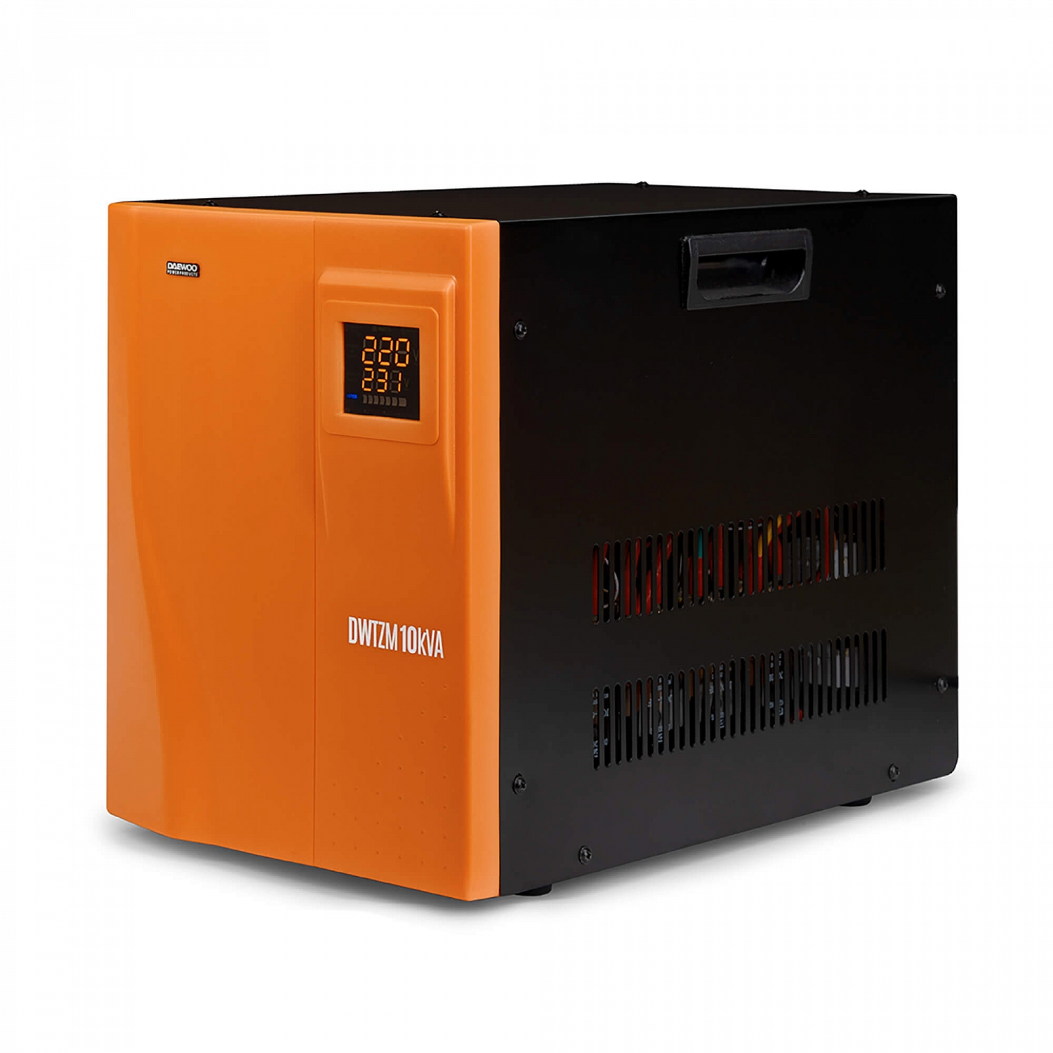 Стабилизатор напряжения DAEWOO DW-TZM10kVA (10000Вт, 140-270В, КПД 95%, 2х220В, BayPass)