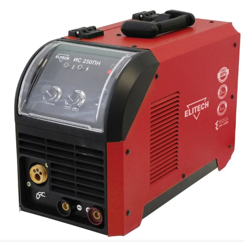 Сварочный полуавтомат Elitech ИС 250ПН (E1703.005.00) (6.9кВт,40-220A(MIG/MAG),30-220A(MMA),11.3кг)