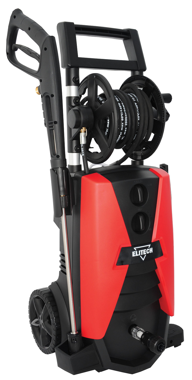 Мойка ELITECH М 2500 ИРКБС (выс\давл,2500Вт,170атм,440л/час,21.1кг,индукционная,катушка,бак,самовс.)