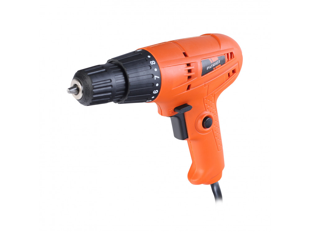 Дрель-шуруповерт сетевая PATRIOT FS250 (1скорость,280Вт,19Нм, БЗП) 120301465