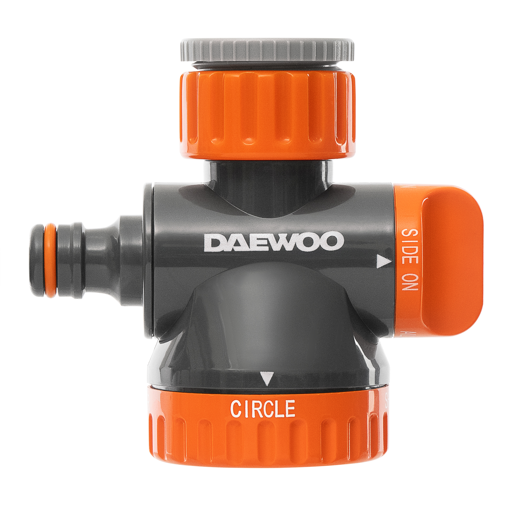 Адаптер DAEWOO DWC 1325 двухканальный с лейкой для крана G 3/4" и 1" (26.5-33.3mm) 