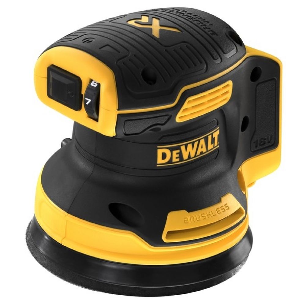 Экс.шлифмашина DeWalt DCW210N-XJ (18В XR,125мм, б/акк.и ЗУ)