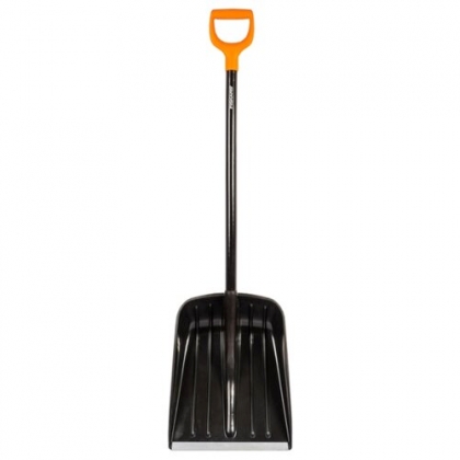 Лопата снеговая Fiskars Solid с алюм. черенком 1026794А
