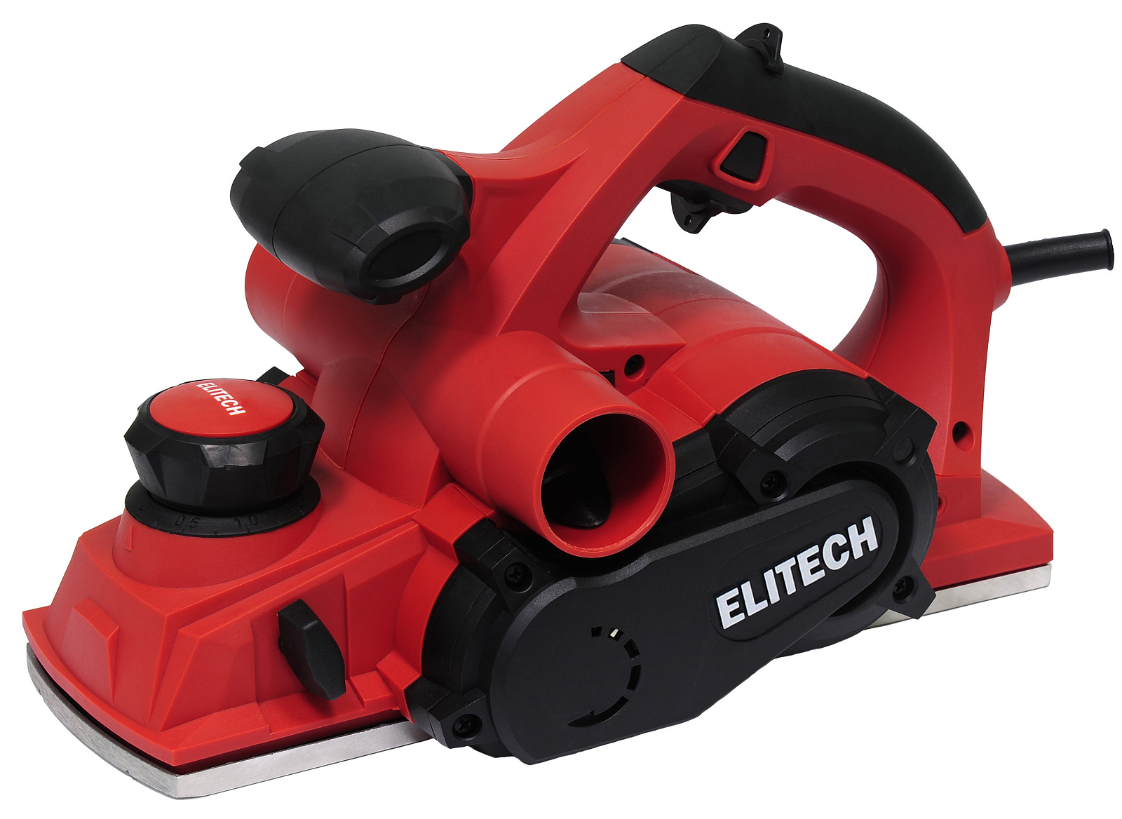 Рубанок Elitech Р 1011 (кейс,1000Вт,15000об\м,ширина-110мм,глуб-3мм,4.2кг.направл.) 204519