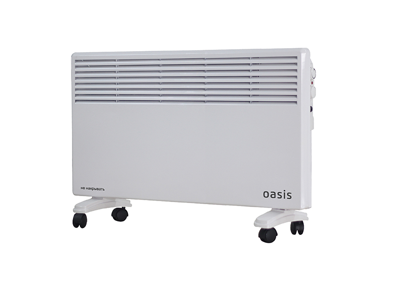 Конвектор Oasis LK-10 (U) (1000Вт, площ.обогр. до 15м², 220-240/50 В/Гц, рег.термост.,защ.от перегр)