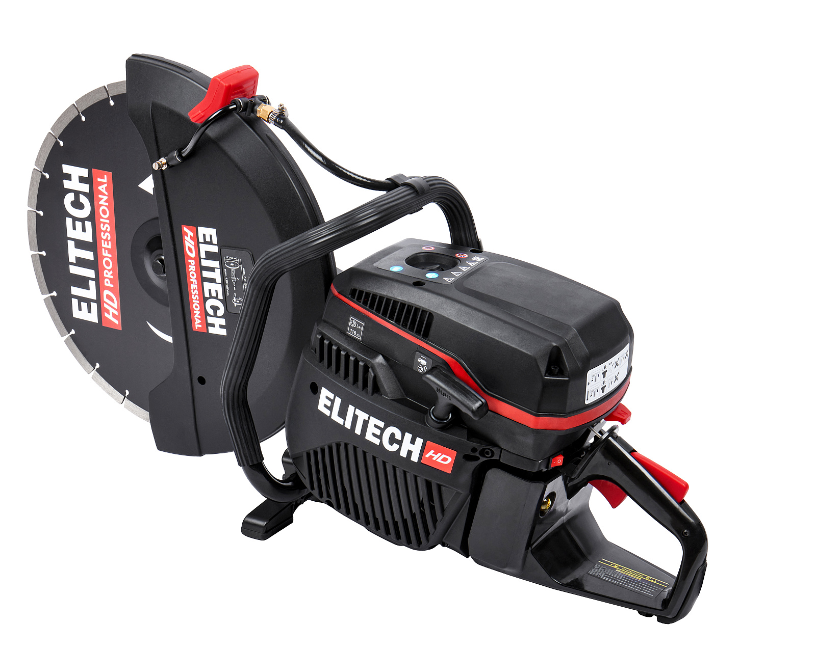 Бензорез Elitech HD GC 400 (2-такт,93.6см3,4.8кВт/6.5л.с.,д400мм,рез145мм,т/бак-0.95л,14,5кг) 210632