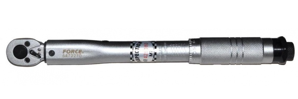 Ключ динамометрический 1/4" 0,5-2,5 кпм Force 6472270-F