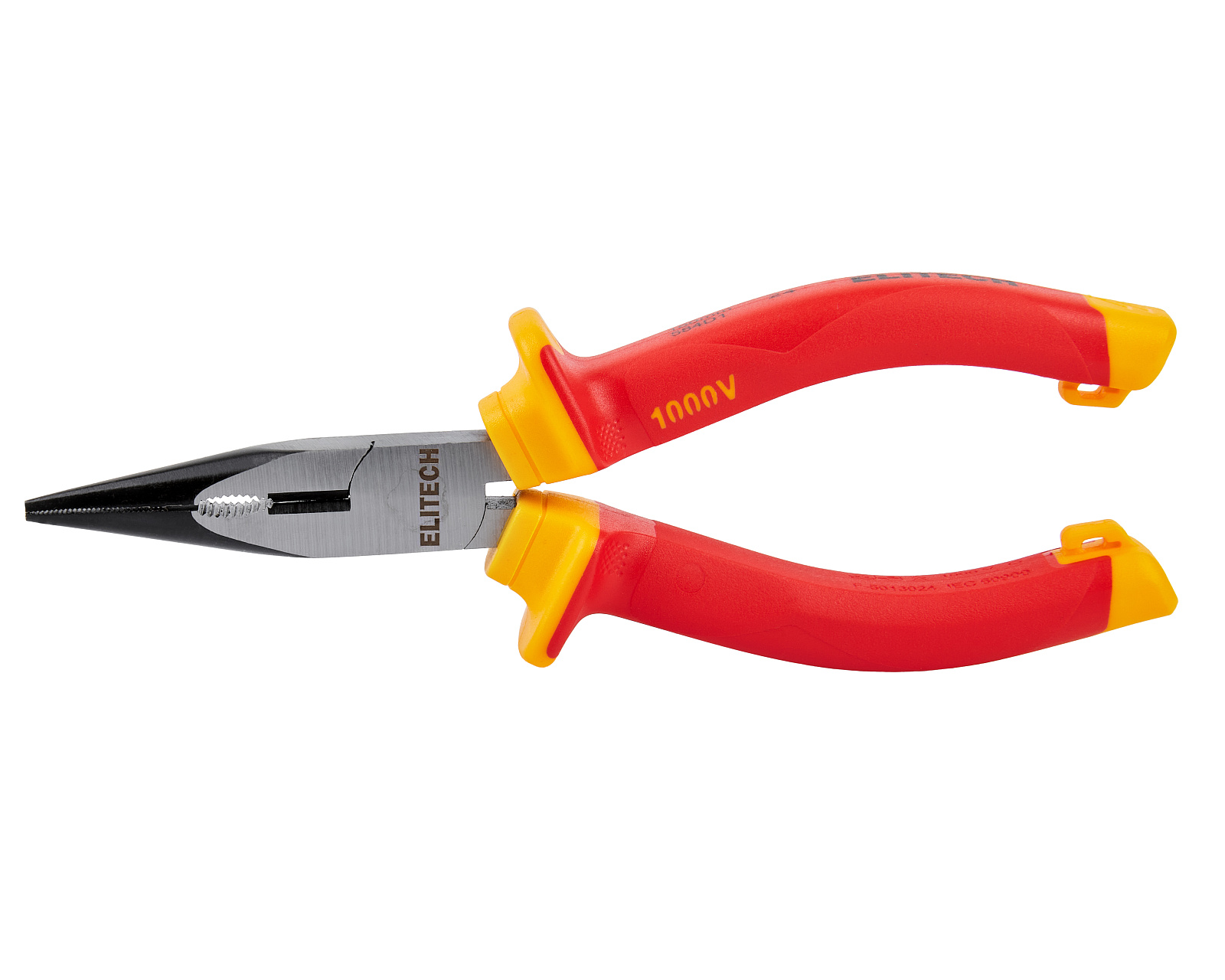 Длинногубцы Elitech 120401 диэлектрические, 160мм, 1000В, CrV   207124