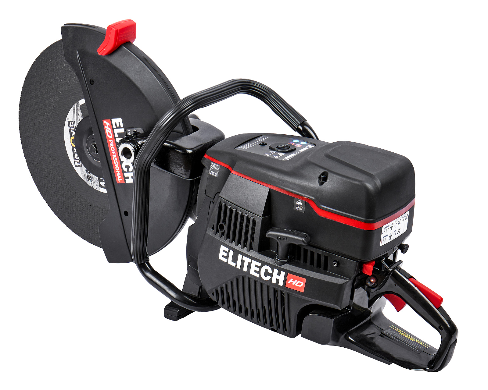 Бензорез Elitech HD GCE 400 (2-такт,118.8см3,5.8кВт/7.9л.с,диск400мм,рез145мм,т/бак-1.2л,16кг)210633
