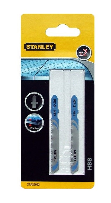 Полотно лобз. STANLEY HSS по металлу T118В 2 шт. STA22022-XJ