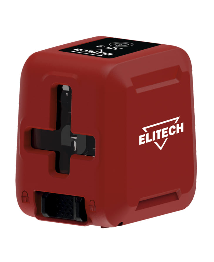 Нивелир Elitech ДМ ЛП 3-ЗЕЛ лазерный, зеленый, 20м, гор/верт луч, ±0,3мм/м,1/4", сумка,2АА 204856