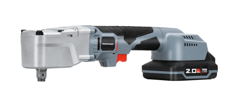 Гайковерт акк. угловой бесщет. ProfiPower CNDTW-18B (Li-ion-2шт, 2.0Ач, 400Нм, З/У, в коробке) E0127
