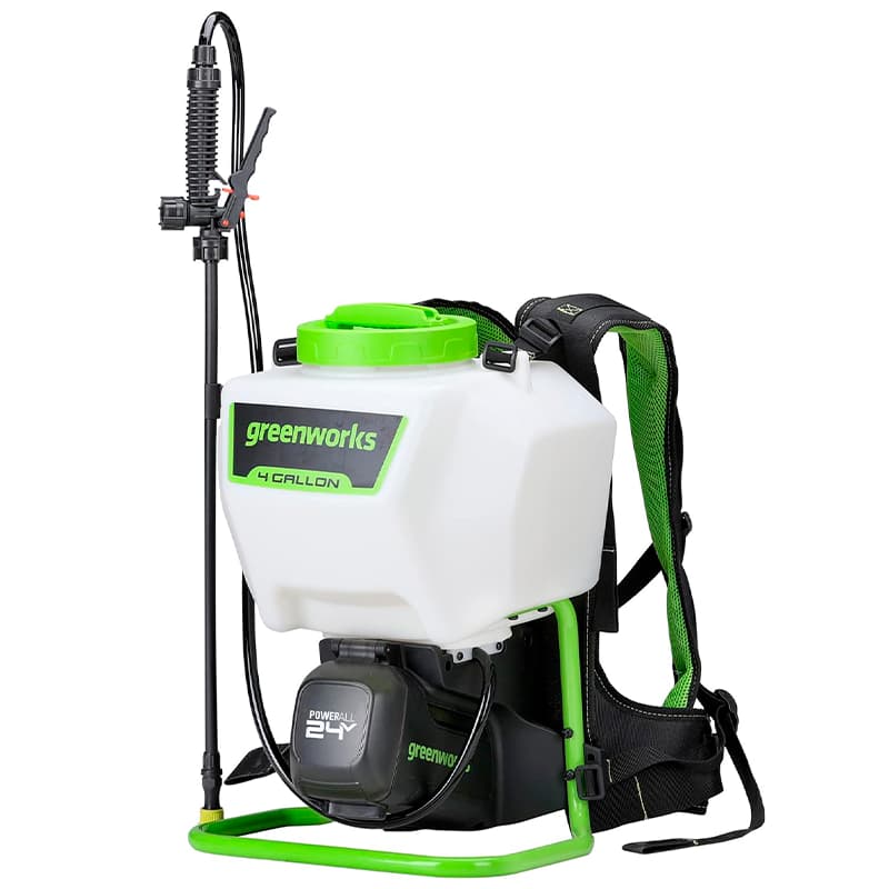 Опрыскиватель аккум. Greenworks G24BSPII (24V, 5бар, 1,9л/мин, 15л., без АКБ и ЗУ) 5300307