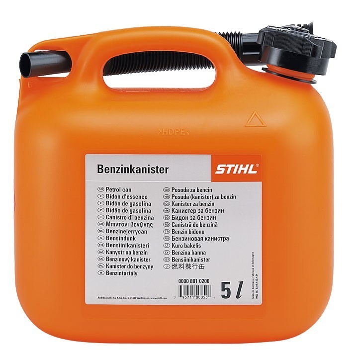 Канистра 5л. оранжевая STIHL 00008810200