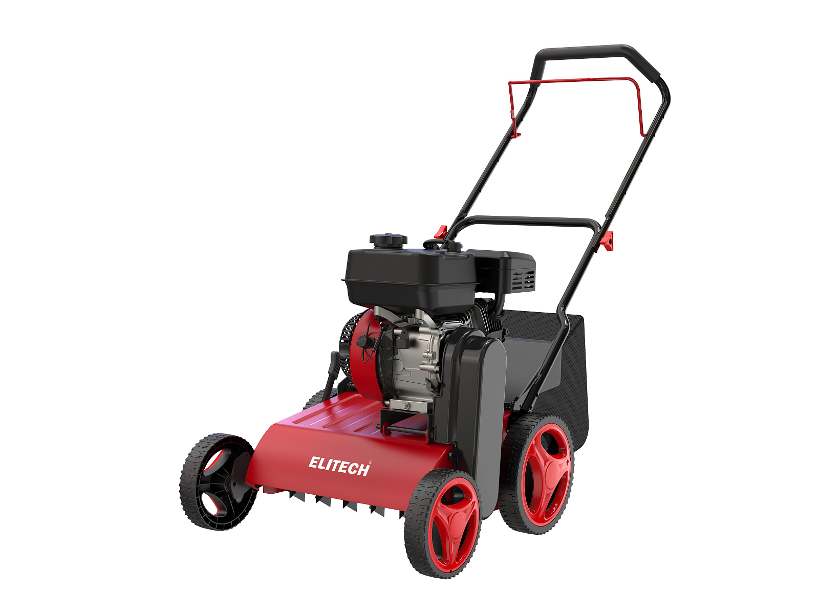 Скарификатор бензиновый Elitech СБ 4340Т (Ducar,212см3,4.3кВт,2 режима,40см,-5+15мм,6 уровн,45л,34кг