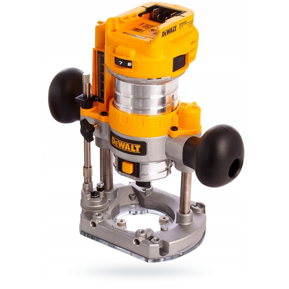 Фрезер аккум. DeWalt DCW 604 N-XJ (18В XR, 930Вт,16000-25500об/мин, LEDподсв., 2,4кг, б/бат.иЗУ) 