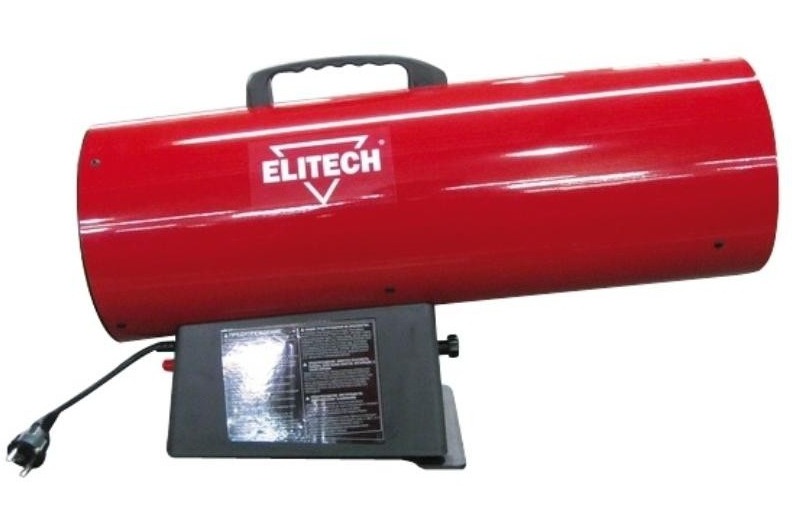 Пушка тепловая Elitech газовая ТП44Г (32.5-44кВт,680м3\ч,расход-2.4-3.1кг\ч,пьезоподжиг)