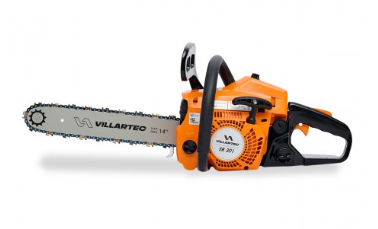Пила цепная бензиновая VILLARTEC SB 301 шина 35см (14"), комп