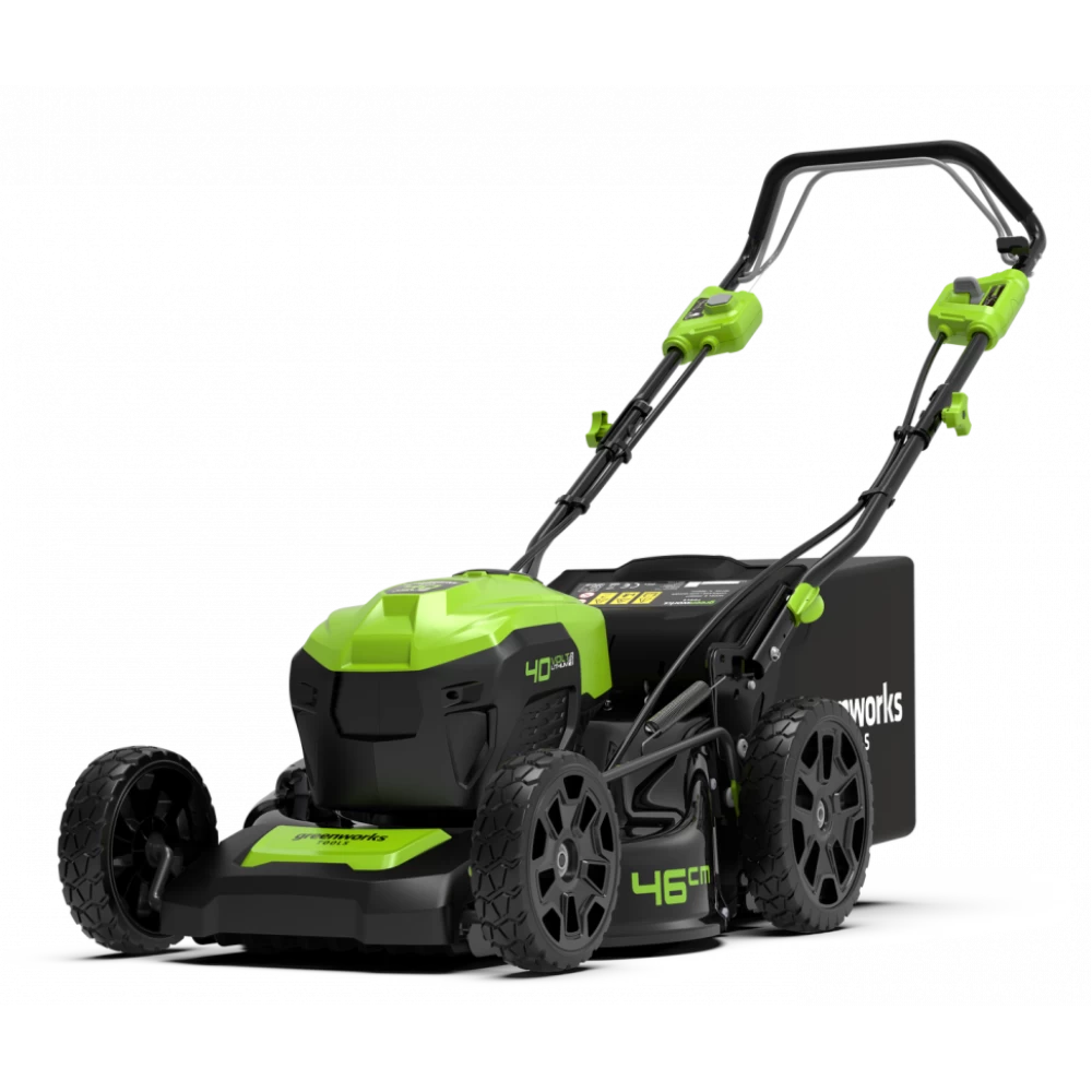 Газонокосилка аккум. Greenworks GD40LM46SP(40V,46см,самоход,,бесщет,1хАКБ 8Ач иЗУ)2506807UH