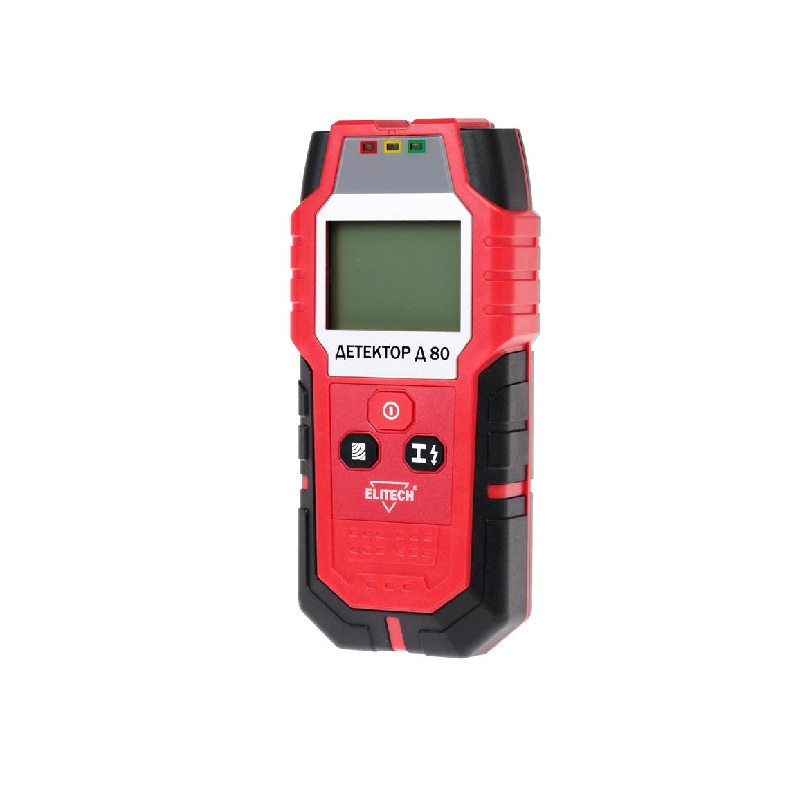 Детектор Elitech Д 80 (80ж/60ц.м/50под н./20 дер мм,) 182090