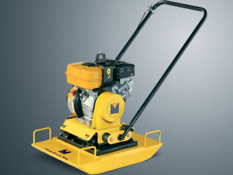 Виброплита MS 100-4 Masalta (4,0кВт (5,5л.с.),93кг,7000об.,19,8кН,770м²/ч,110x46x66) ВИБ091
