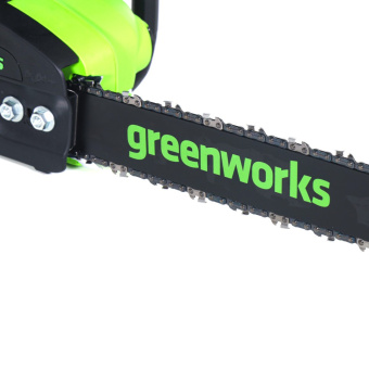 Пила цепная аккум. Greenworks GD40CS20Xk4 (40v, 40см, в комплекте с АКБ 4Ач и ЗУ) 2008807UB