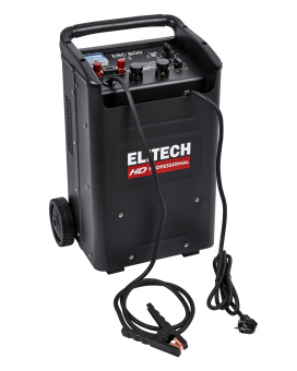 Устройство пуско-зарядн. Elitech EBC 800 (12/24В,2.5/20.0кВт,10/100А,20-1200Ач, 800А, 31.6кг) 206816