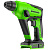 Перфоратор аккумуляторный Greenworks GD24SDS1 (1,2ДЖ, 24V,1хАКБ 2Ач и ЗУ, бесщет,в сумке.) 3803107UA