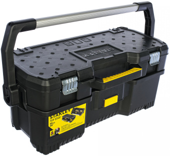 Ящик STANLEY 24" для инструмента со съемным кейсом профессиональный пластмассовый 1-97-506