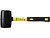 Киянка STAYER Professional резиновая ЧЕРНАЯ 900гр. с фиброгласс. ручкой 2054-90