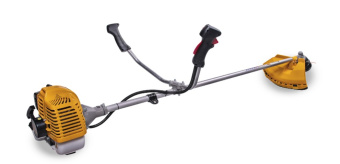 Бензокоса CHAMPION T333S-2 (0,9кВт,неразъем. прям,32,6см3, 6,2кг,головкаHP21+ нож 3х лопаст.U-ручка)