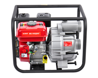 Мотопомпа Elitech МБ 950 Д80 Г (950л\мин,выс-25м,гл-7м4-такт,7л.с.,,т\бак-3.6л,патр-80мм,36кг,гр\вод