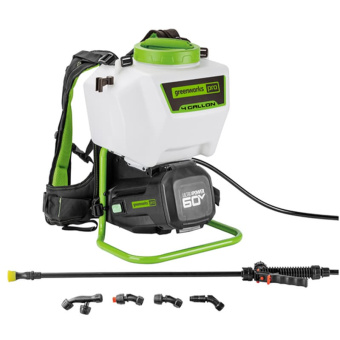 Опрыскиватель ранцевый аккум.сад. Greenworks GW-BPS60 (60V без АКБ и ЗУ) 5300107