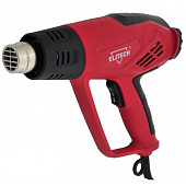 Фен Elitech ТВ 2000К (1600Вт,250\500л\м,350\550грС,1.8кг,чем,4 насадки,скребок,шпатель,LED-дисплей)