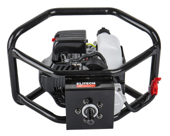 Мотобур  ELITECH HD EA 70D43 (2-такт,70см3,2.5кВт/3.3л.с,вал-ф20мм,шнек-ф4-30см,бак1.4л,11кг)