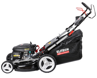 Газонокосилка Elitech HD GL 2853CS (бен,Honda,201см3,4,1кВт,3реж,53см,7уровн,25-75мм,70л,43кг) 