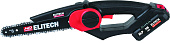 Пила цепная МИНИ аккум. Elitech HD CS 2008BLK(б/щет,20В,1х20В,Li-ion,шина20см,шаг1/4",паз1.1мм,ЗУ)