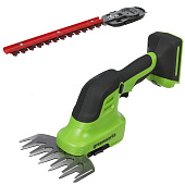 Ножницы-кусторез аккум. сад.Greenworks G24SHT (24V, без АКБ и ЗУ) 1600607