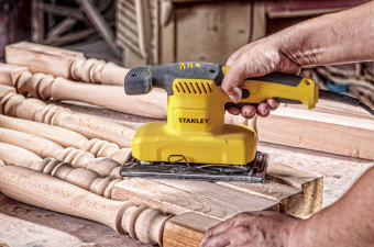 Виброшлиф. машина STANLEY SS28-RU (280 Вт, 91х185мм, 14000 кол/мин, шлифлист в компл, 1.5 к