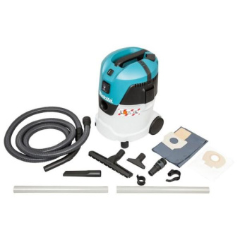 Пылесос Makita VC 2512 L (вл\сух) 1000Вт, 3600л\м, 210мбар, 25л, шланг36ммх3.5м, 8кг,кор, 2насад 