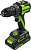 Дрель-шуруповерт аккум. Greenworks DD345 (24V, б/щет, 27/45 Нм,13мм,1х2Ач,ЗУ,кор) 3708307CUA