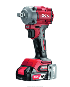 Гайковерт аккум. DCK KDPB 358 (ударный, 18В, 1/2 ", 2*5А/ч, 358нм)