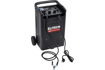 Устройство пуско-зарядн. Elitech EBC 600/540 (12/24В, 2/12кВт, 15/60А, 60-1000Ач, 540А, 26кг) 206815