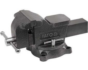 Тиски слесарные Yato поворотные 125мм 6502-YT 