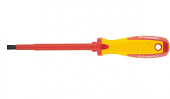 Отвертка Insulated SL 6,5*150 мм СrMo до 1000 В Matrix Professional 2х-комп рукоятка 12920