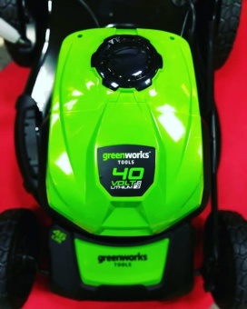 Газонокосилка аккум. Greenworks GD40LM46SP(40V,46см,самоход, бесщет, без АКБ и ЗУ) 2506807