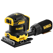 Виброшлифмашина DeWalt DCW200N-XJ (18 В XR, 1/4'' б/бат и ЗУ)