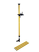 Рейка Elitech 2210.002500 распорная,3.6м,площадка,2резьбы:5/8"(1/4"),для всех нивелиров,сумка 196374