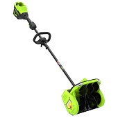 Снегоуборщик-снеголопата аккум. Greenworks GD60SS2K5 (60V,30 см, направл. выброса,c 1хАКБ 5Ач и ЗУ)