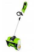 Снегоуборщик-снеголопата аккум. Greenworks GD40SS (40V, 30см, бесщет., без АКБ  и ЗУ) 2600807